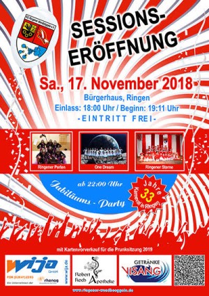 Sessionseröffnung 2018/19